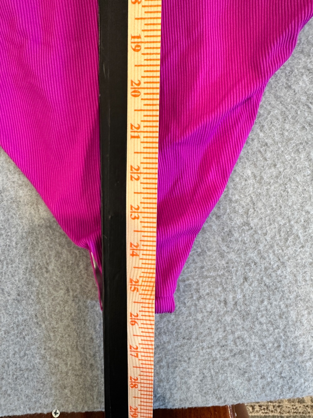 L*space Phoebe Ribbed One-Piece Swimsuit - Magenta - Picture 6 of 7